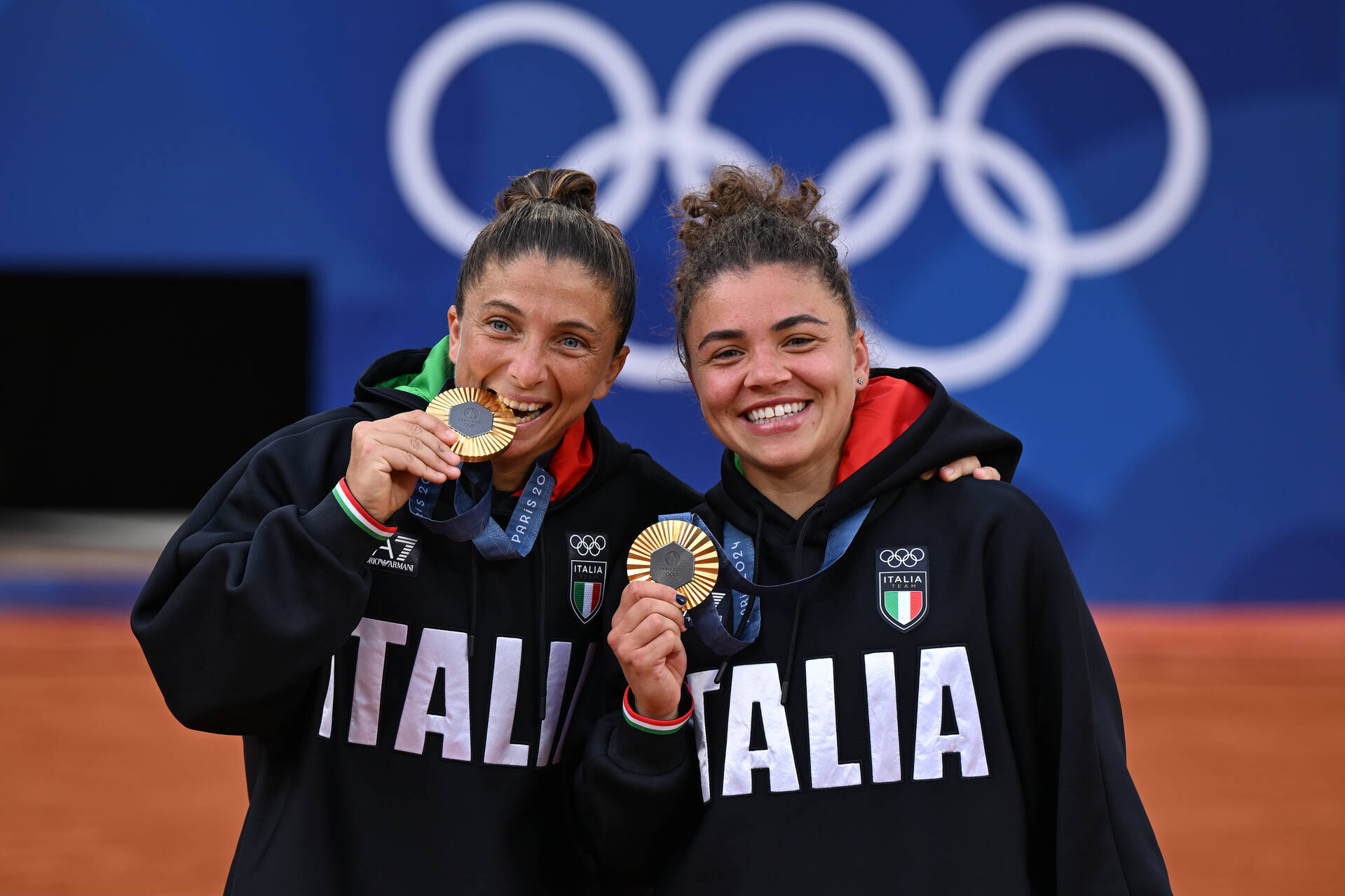 Sara Errani (ITA) and Jasmine Paolini (ITA)