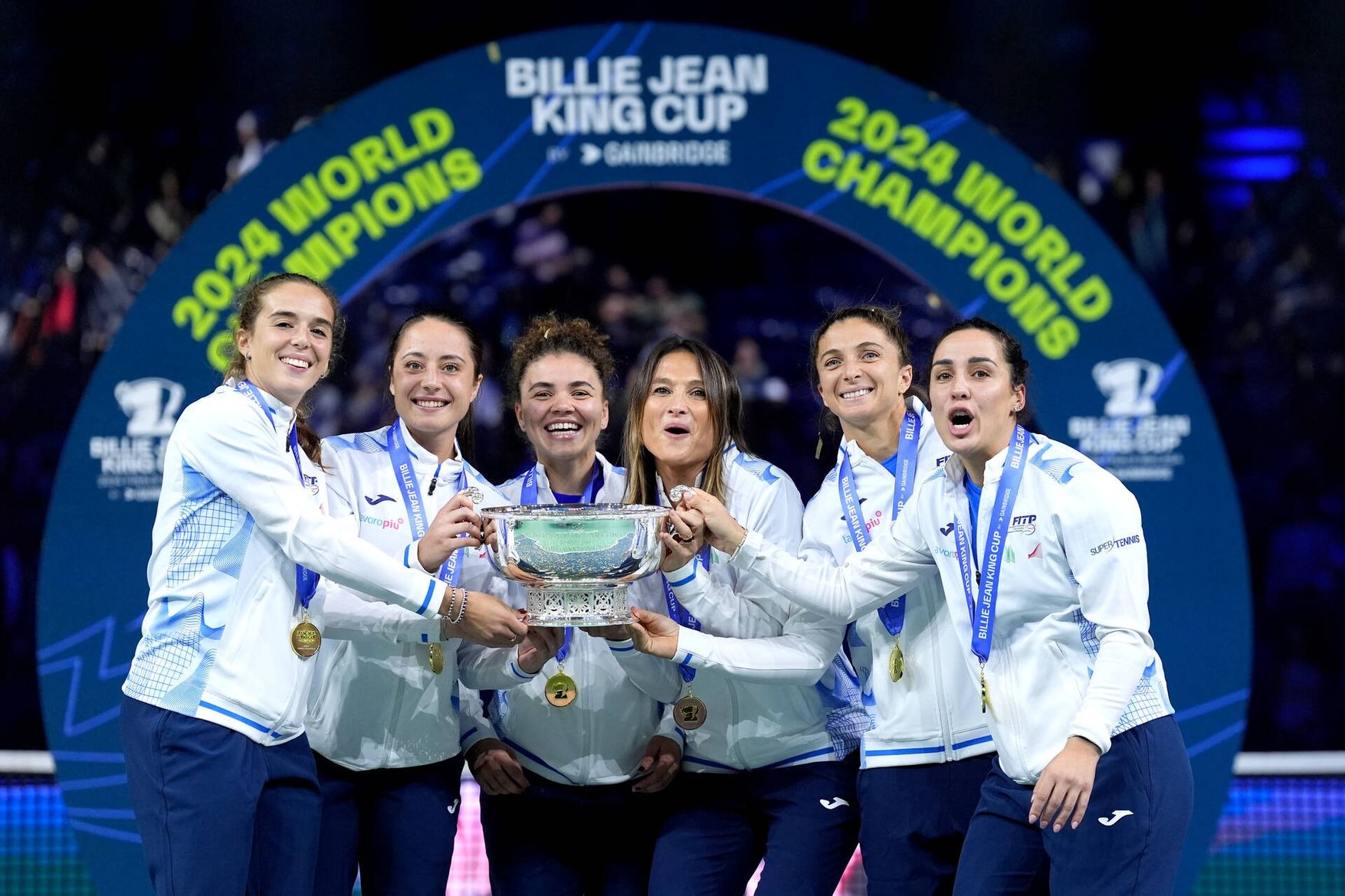 Italia es campeona de la Billie Jean King Cup 2024