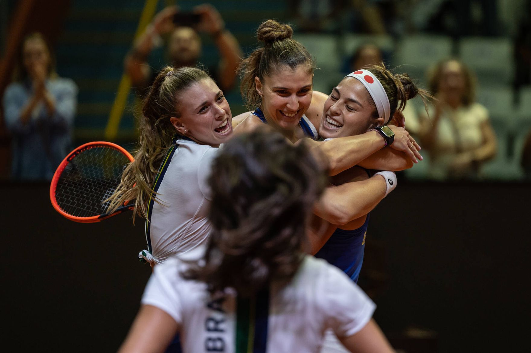 Argentina cayó con Brasil por 3-2 en los play-off de la Billie Jean King Cup